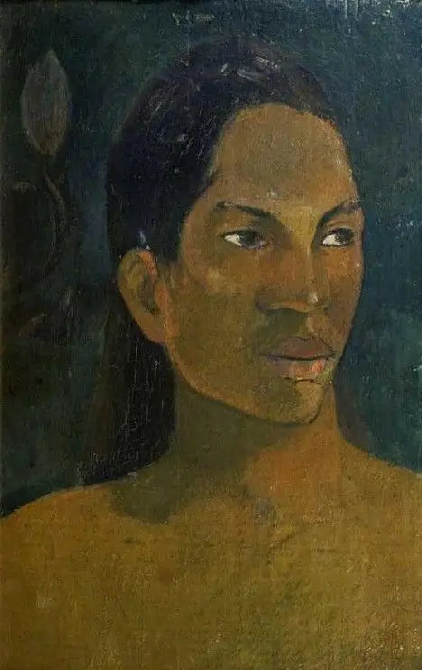 Cabeça de Tahitiana - Paul Gauguin