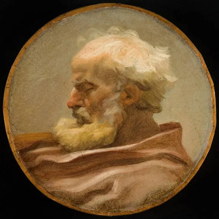 Cabeça de Idoso - Jean-Honoré Fragonard