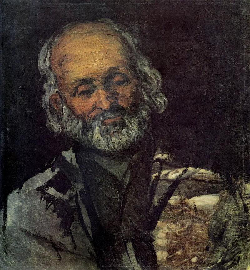 Cabeça de velho - Paul Cézanne