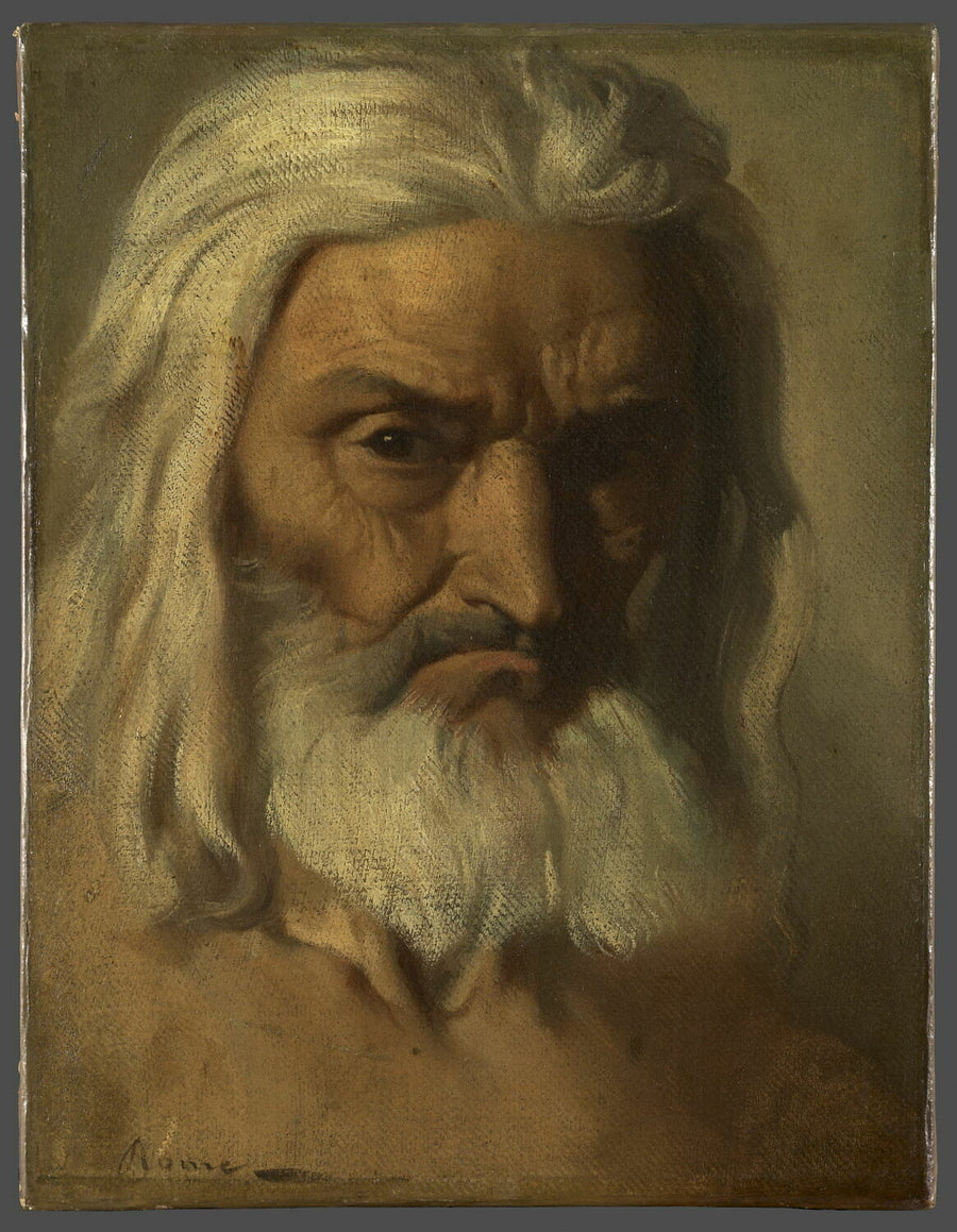Cabeça de idoso - Théodore Chassériau