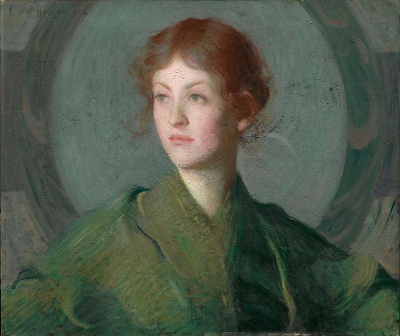 Cabeça decorativa - Frank Weston Benson