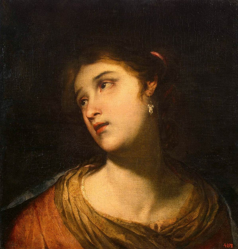 Cabeça de uma mulher - Juan de Valdés Leal