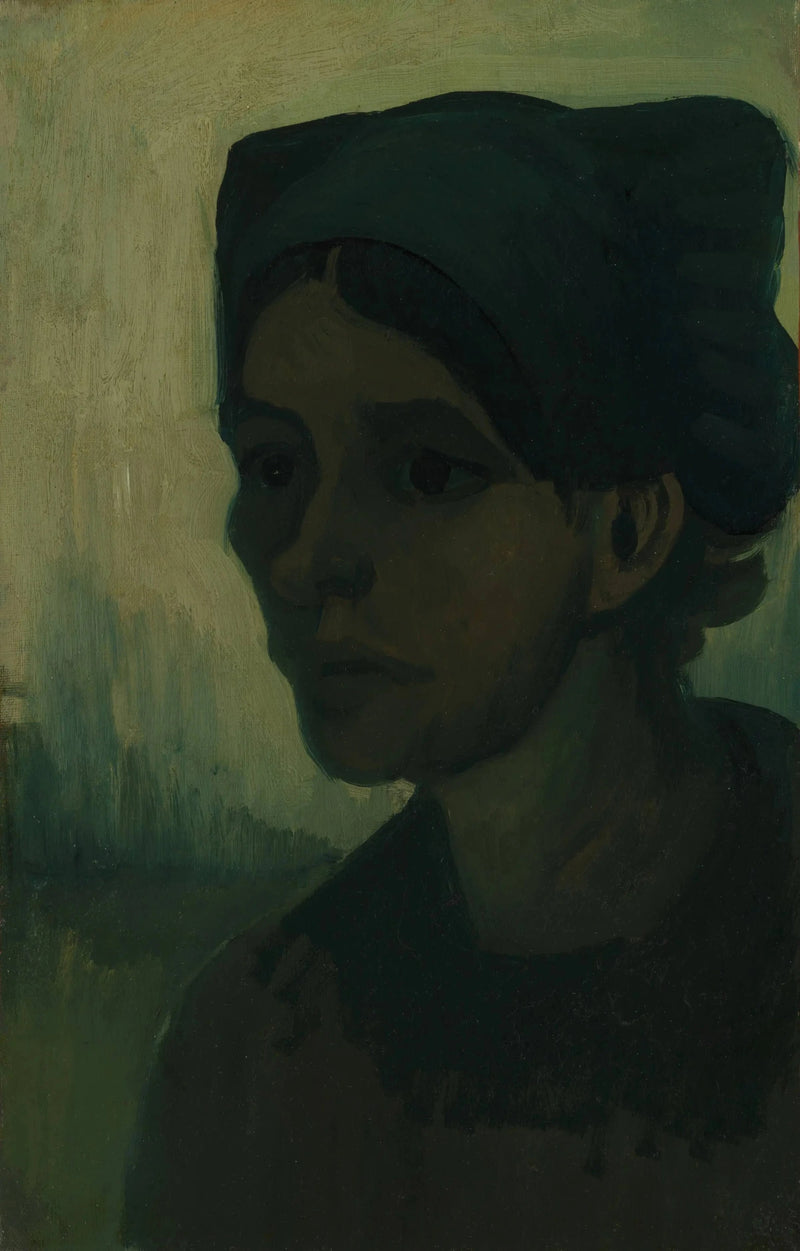 Cabeça de mulher - Vincent van Gogh