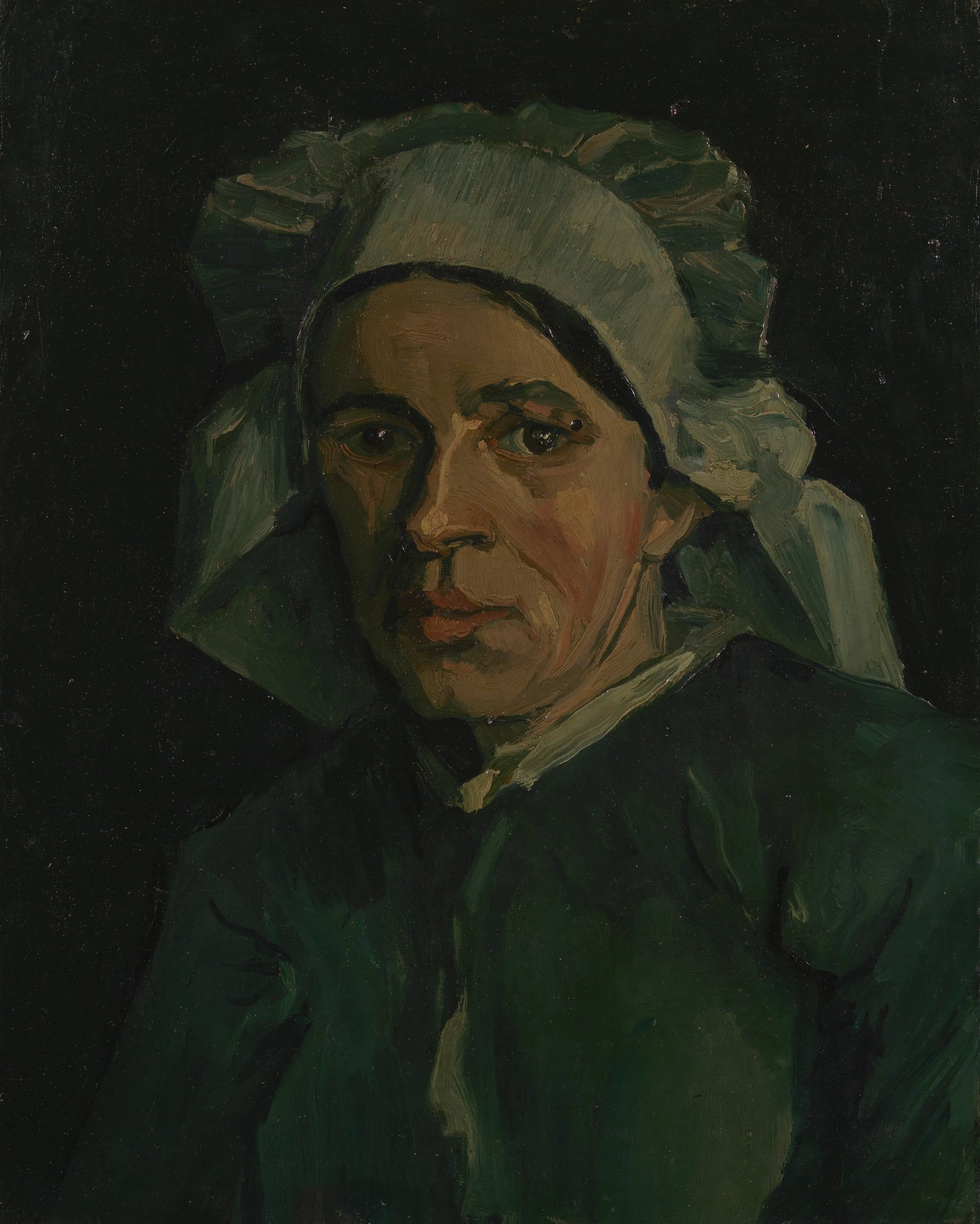 Tête de femme F156 JH569 — Vincent van Gogh