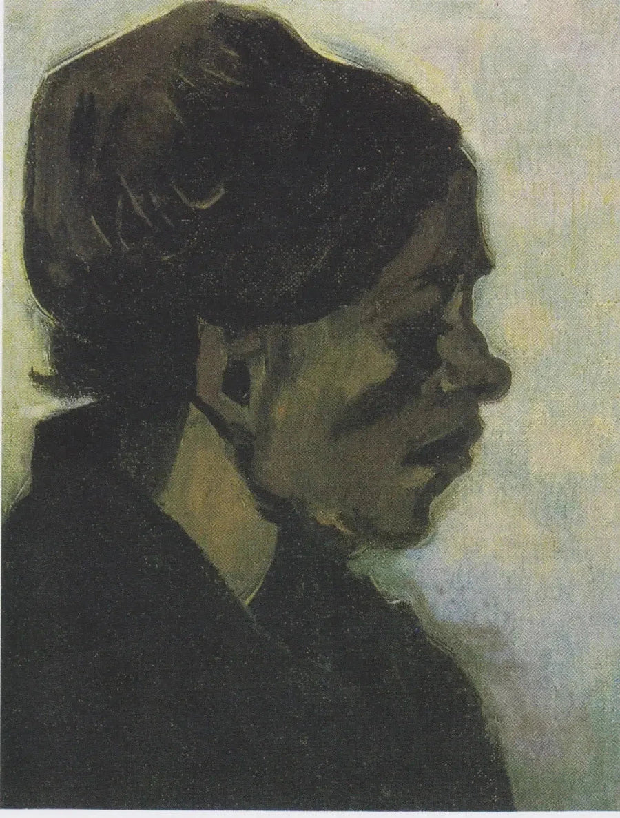 Cabeça de mulher - Vincent van Gogh