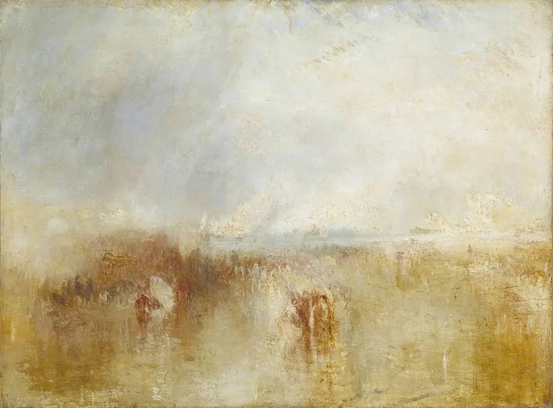 A Chegada de Louis-Philippe ao Royal Clarence Yard, Gosport, 8 de Outubro de 1844 - J. M. W. Turner