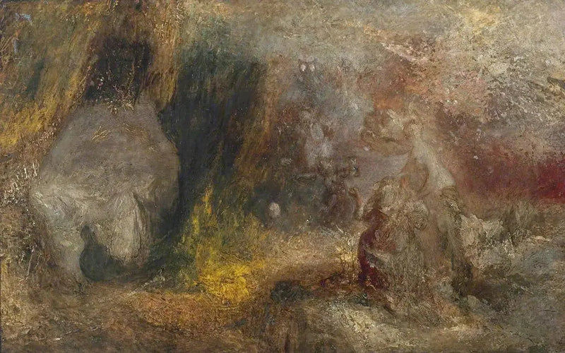 A Caverna do Desespero - J. M. W. Turner