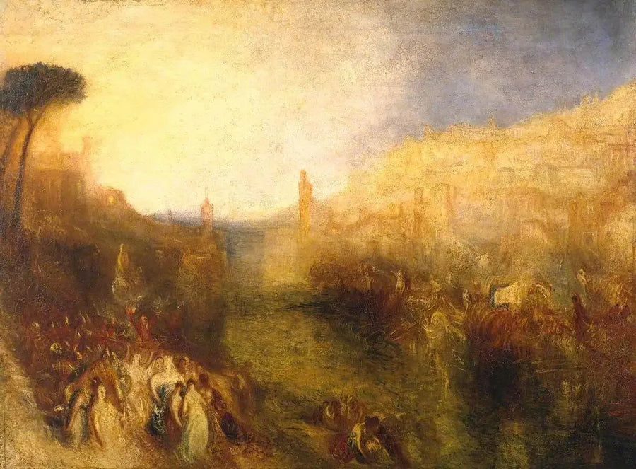 A Partida da Frota - J. M. W. Turner