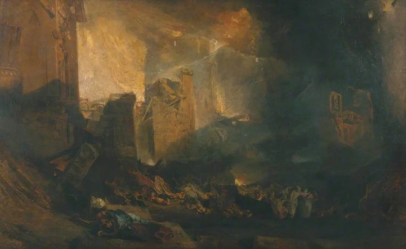 A Destruição de Sodoma - J. M. W. Turner