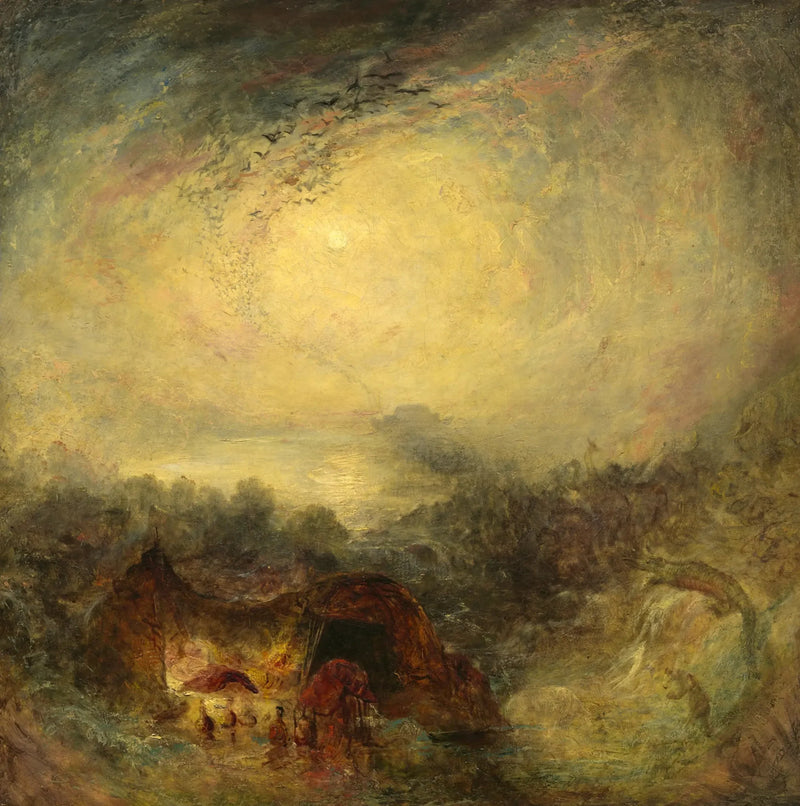A Noite do Dilúvio - J. M. W. Turner