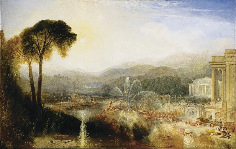 A Fonte da Indolência - J. M. W. Turner