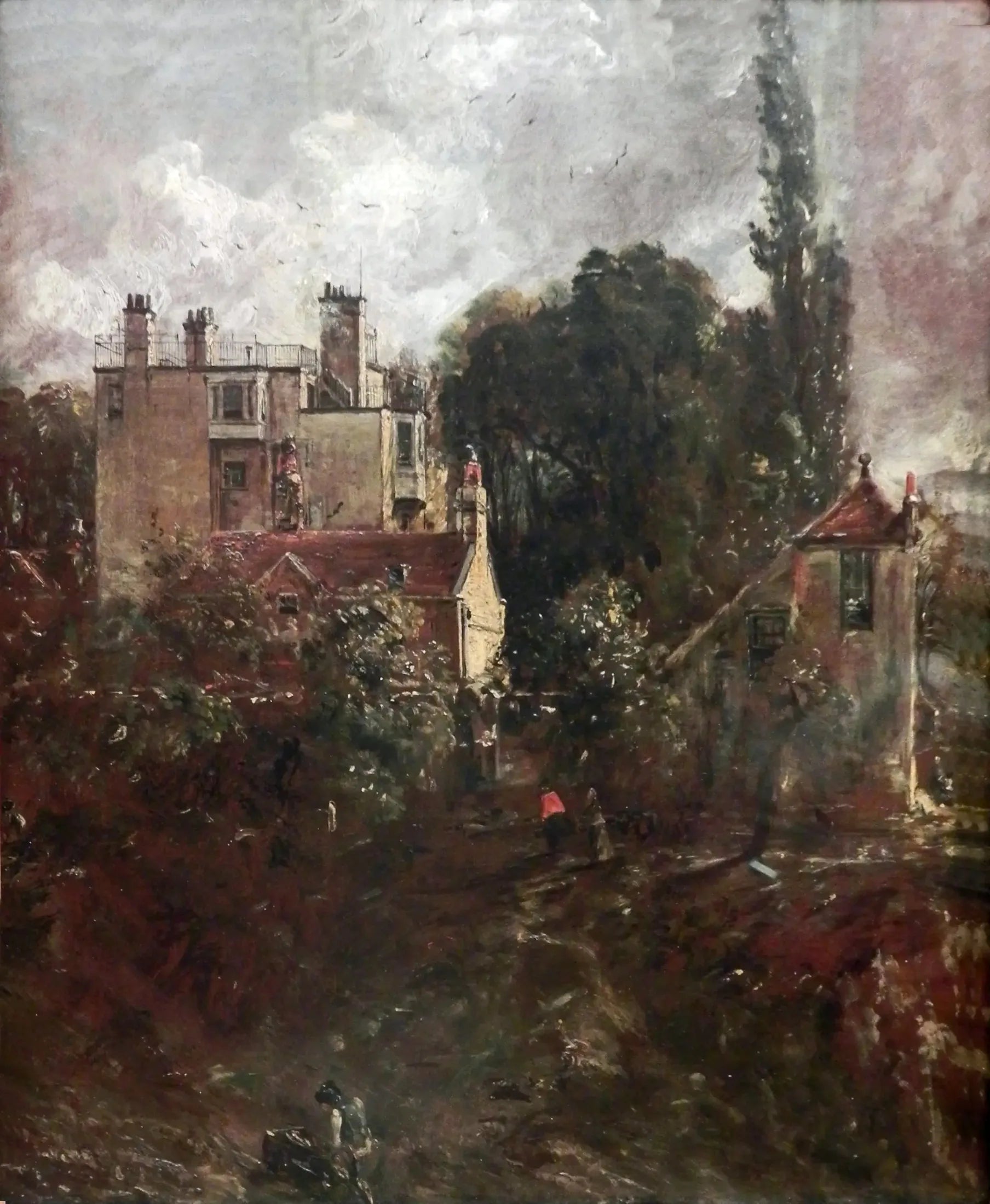 The Grove, ou la maison de l'amiral à Hampstead - John Constable image 1 reproduction de peinture à l’huile