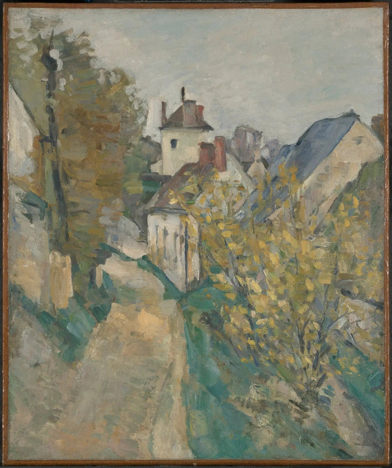 A Casa do Dr. Gachet em Auvers-sur-Oise - Paul Cézanne