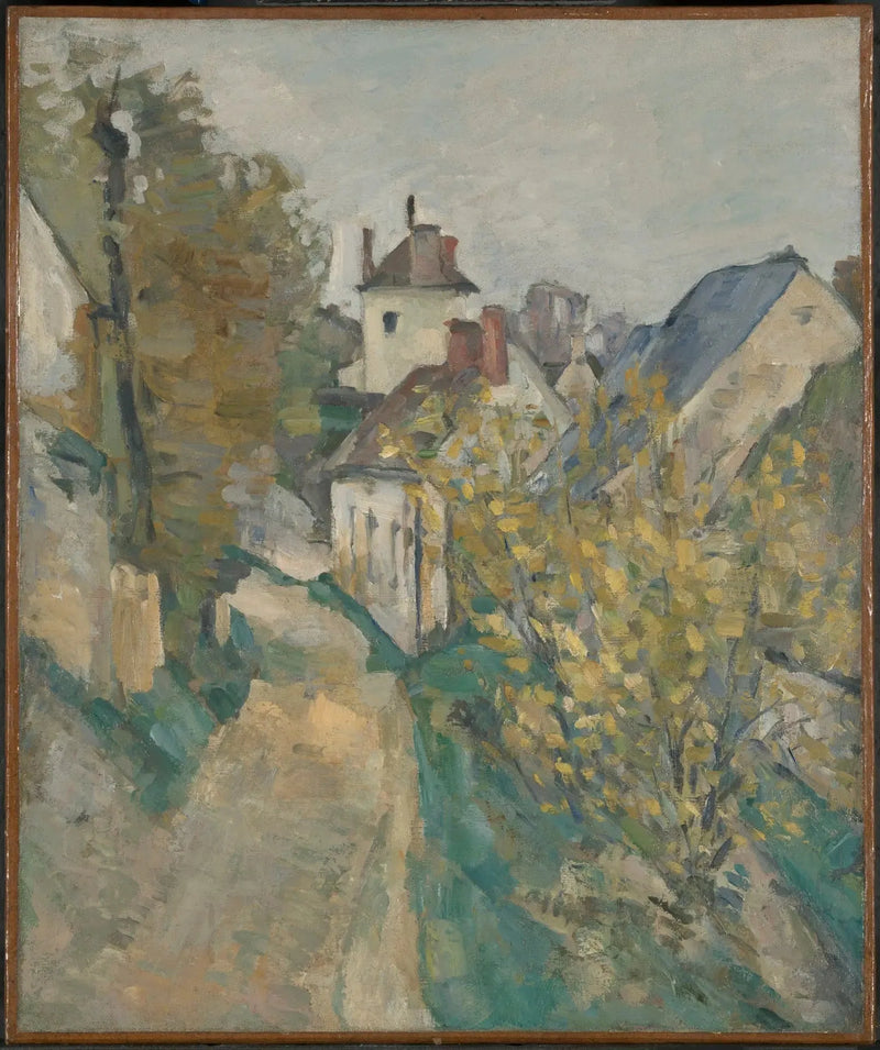 A Casa do Dr. Gachet em Auvers-sur-Oise - Paul Cézanne