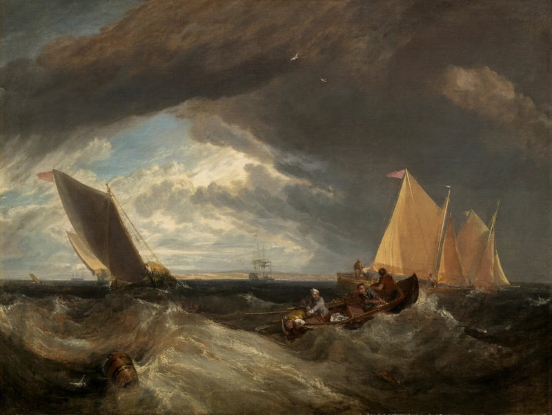 A Confluência do Tâmisa e do Medway - J. M. W. Turner