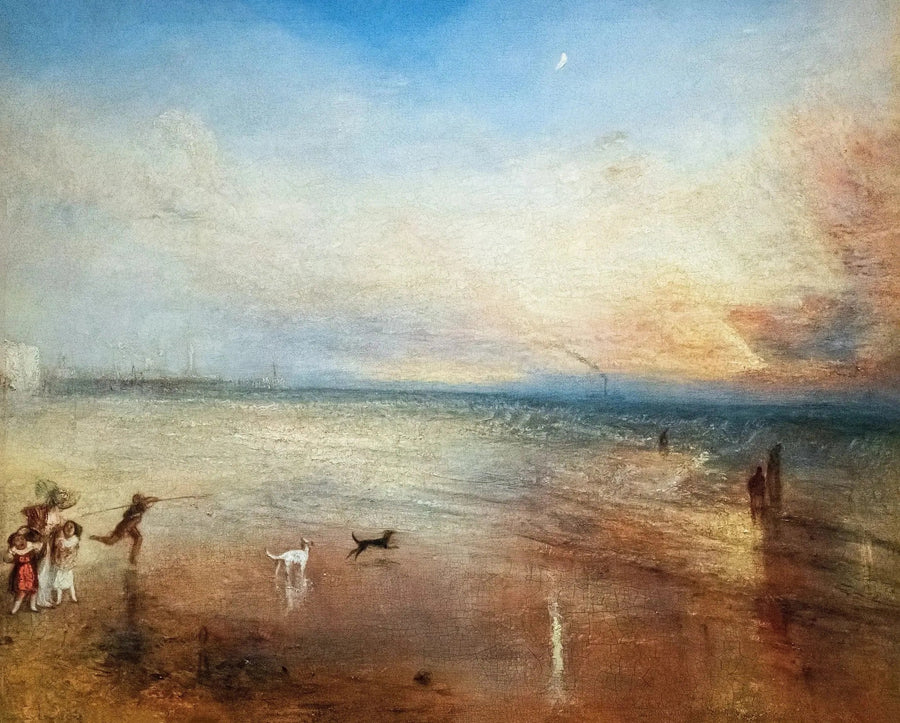 A Lua Nova; ou, 'Perdi Meu Barco, Você Não Terá Seu Arco' - J. M. W. Turner