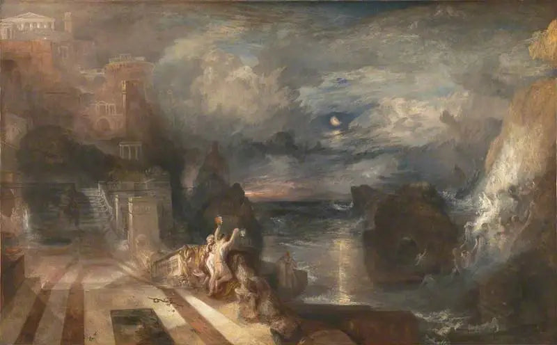 A Separação de Hero e Leandro - J. M. W. Turner