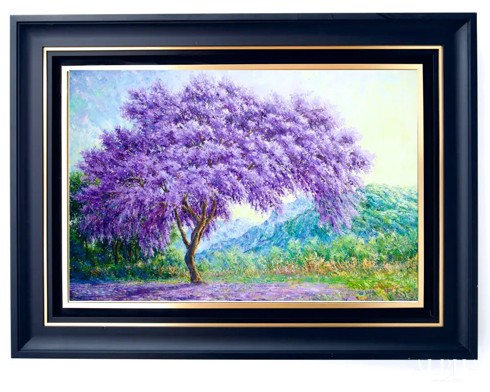 The Purple Tree - Chaloemkiat | 90 x 60 cm Reproductions de tableaux à la peinture à l’huile