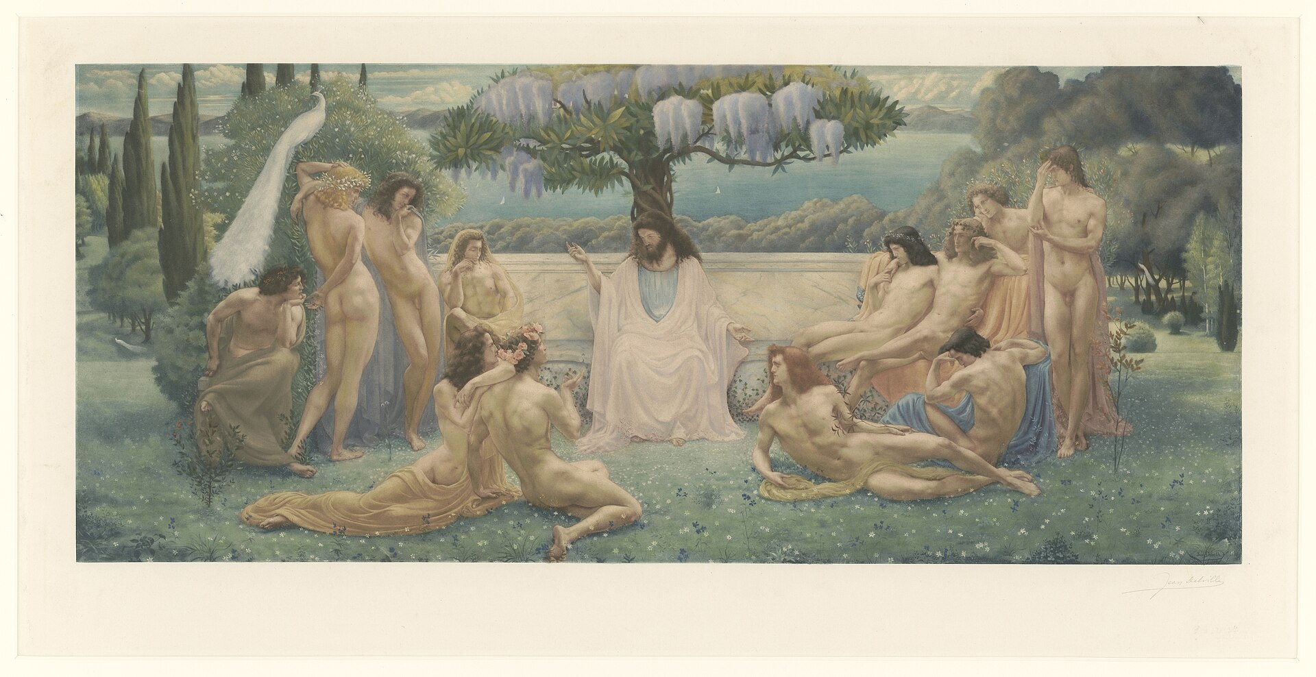 L’École de Platon - Jean Delville