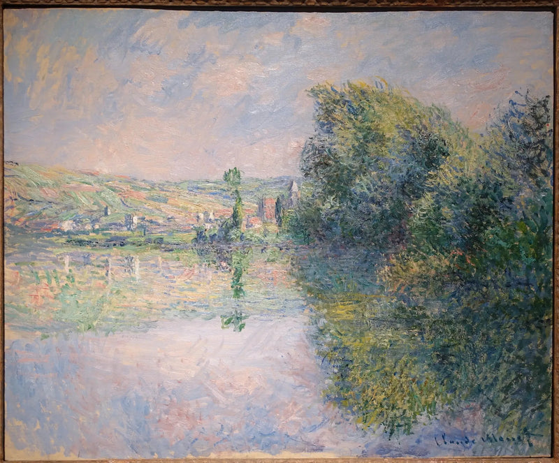 O Sena em Vétheuil - Claude Monet