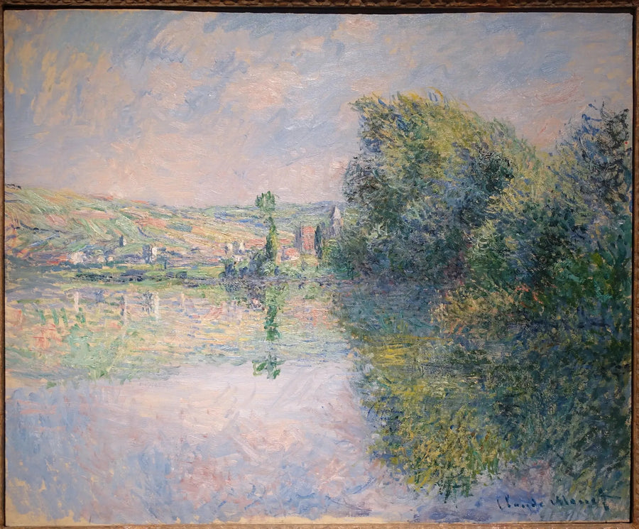 O Sena em Vétheuil - Claude Monet