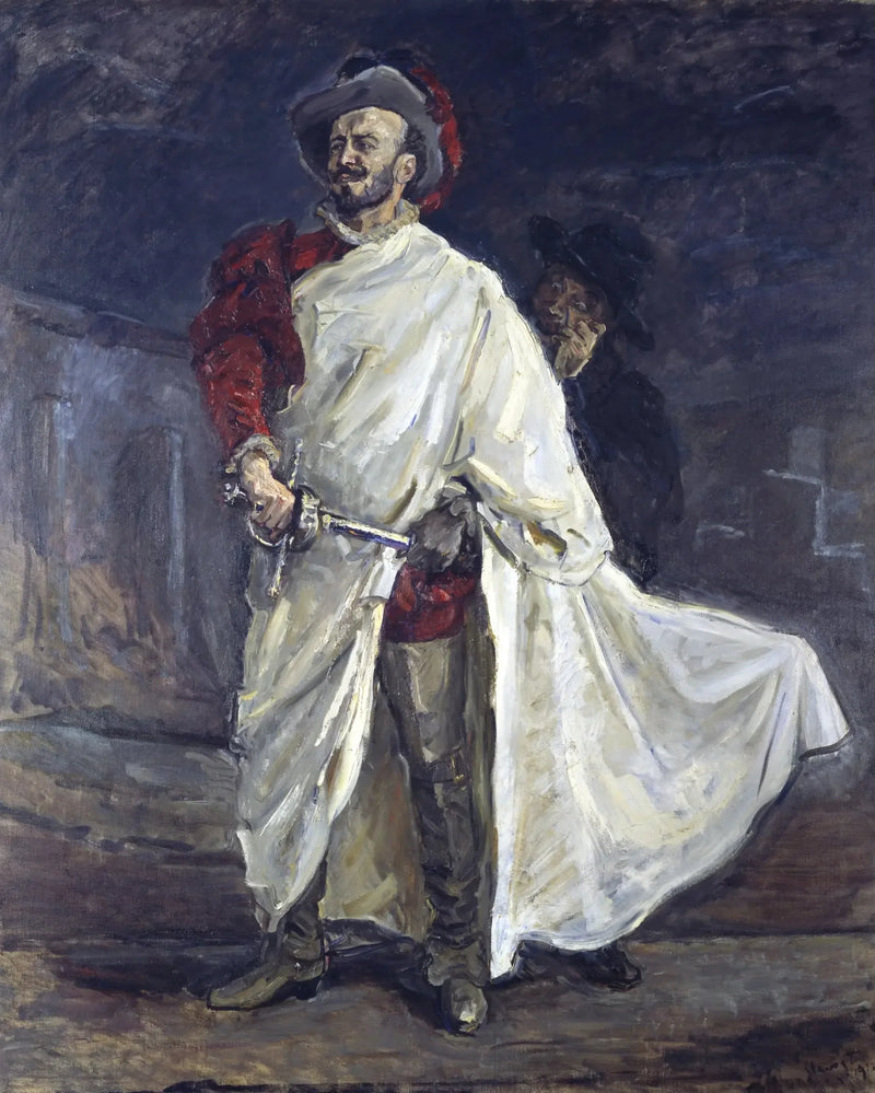 O Cantor Francisco d'Andrade como Don Giovanni na Ópera de Mozart - Max Slevogt