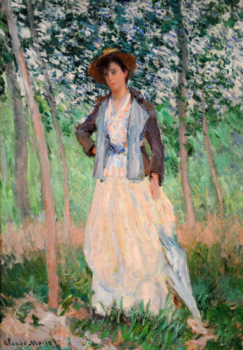 O Carrinho (Suzanne Hoschedé, depois Sra. Theodore Earl Butler, 1868–1899) - Claude Monet