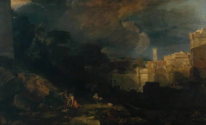 A Décima Praga do Egito - J. M. W. Turner