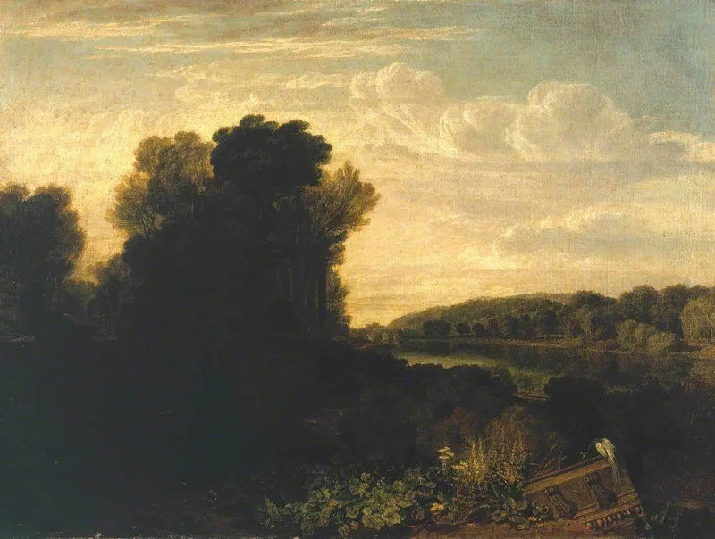 O Tâmisa em Weybridge - J. M. W. Turner