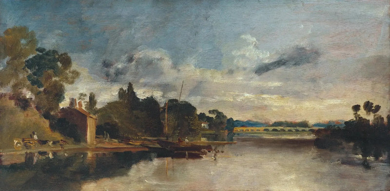 O Tâmisa perto das Pontes de Walton - J. M. W. Turner