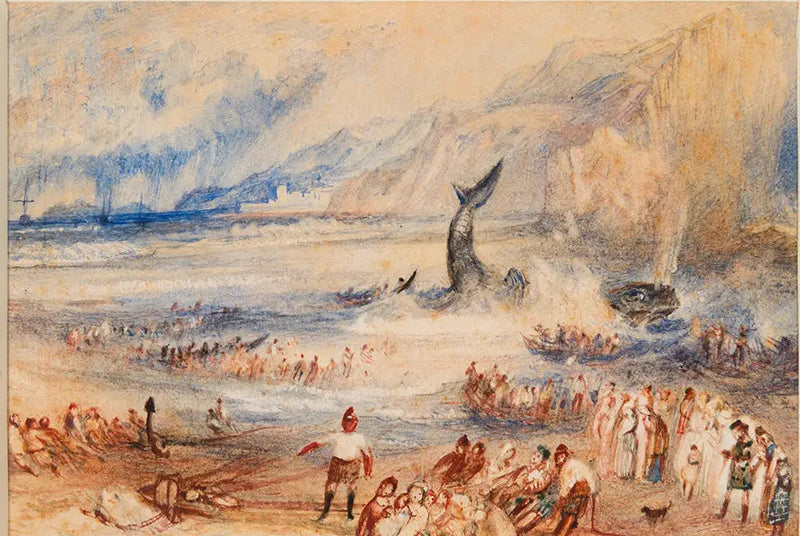 A Baleia na Praia - J. M. W. Turner