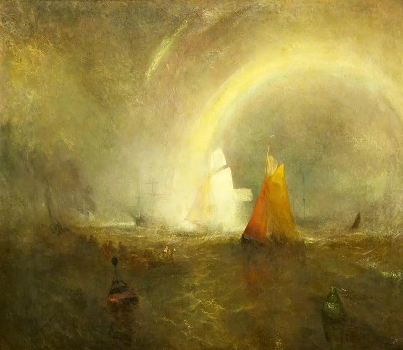A Boia de Naufrágio - J. M. W. Turner