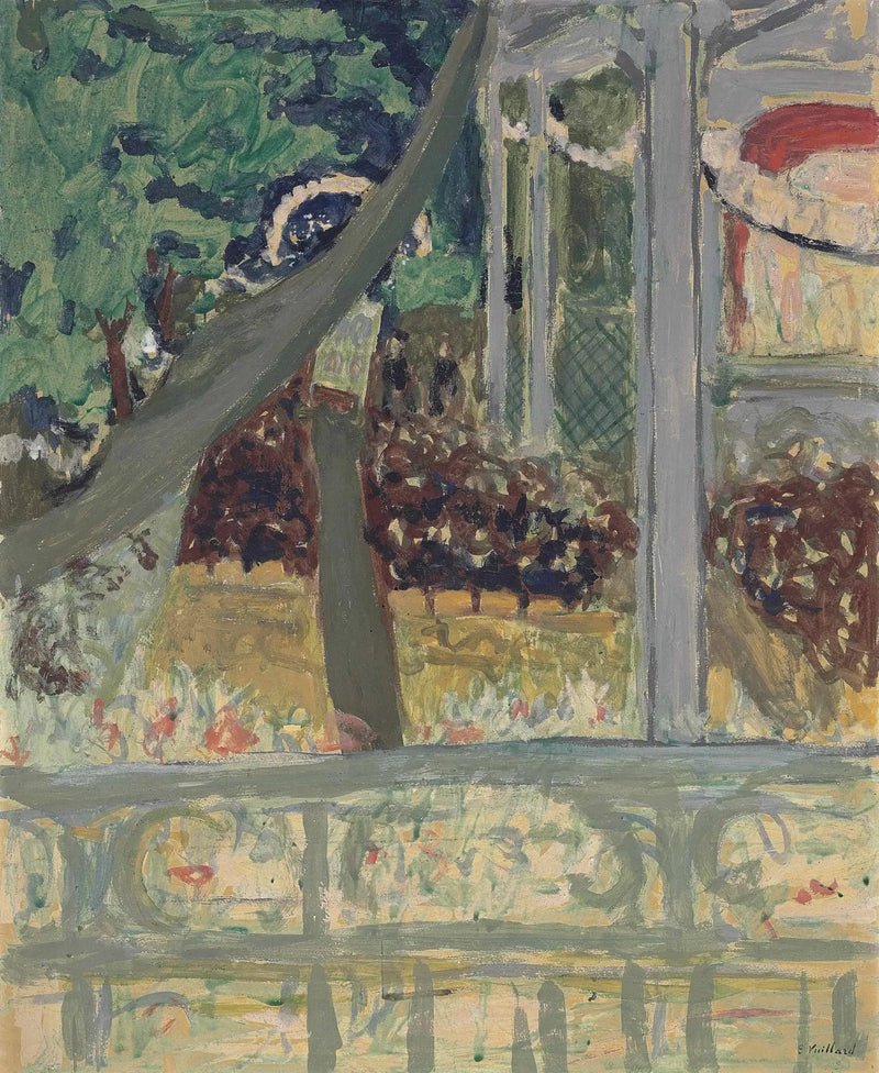 Teatro ao ar livre (o quiosque) - Édouard Vuillard