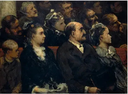 Teatro francês - Honoré Daumier