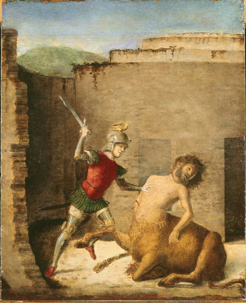 Teseu matando o Minotauro - Cima da Conegliano