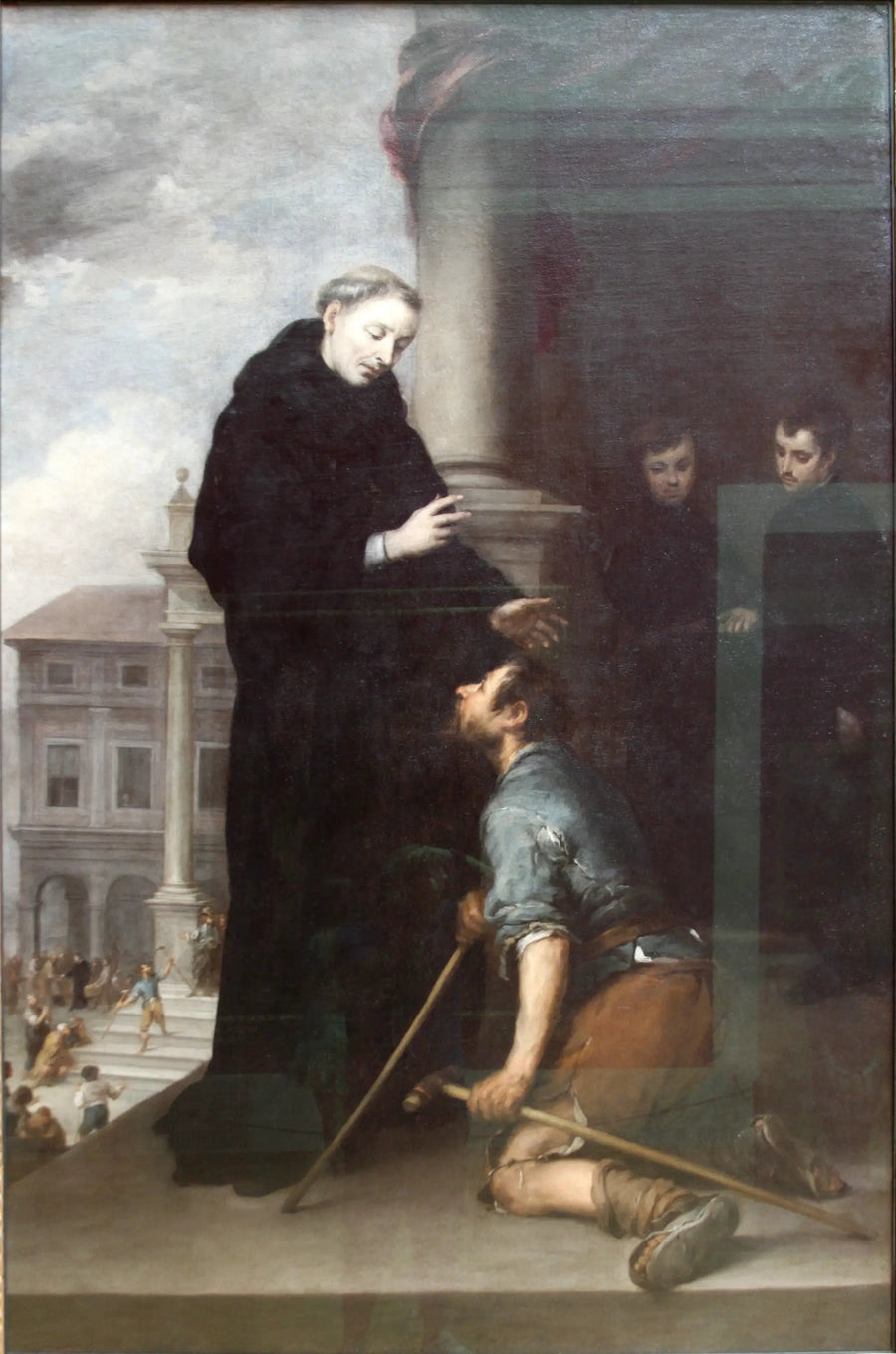 Thomas de Villanova cura os doentes - Bartolomé Esteban Murillo