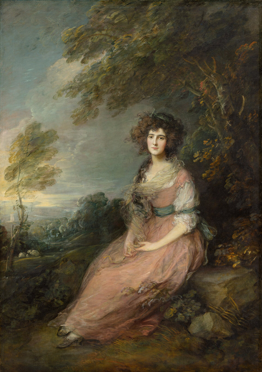Mrs Richard Brinsley Sheridan - Thomas Gainsborough
