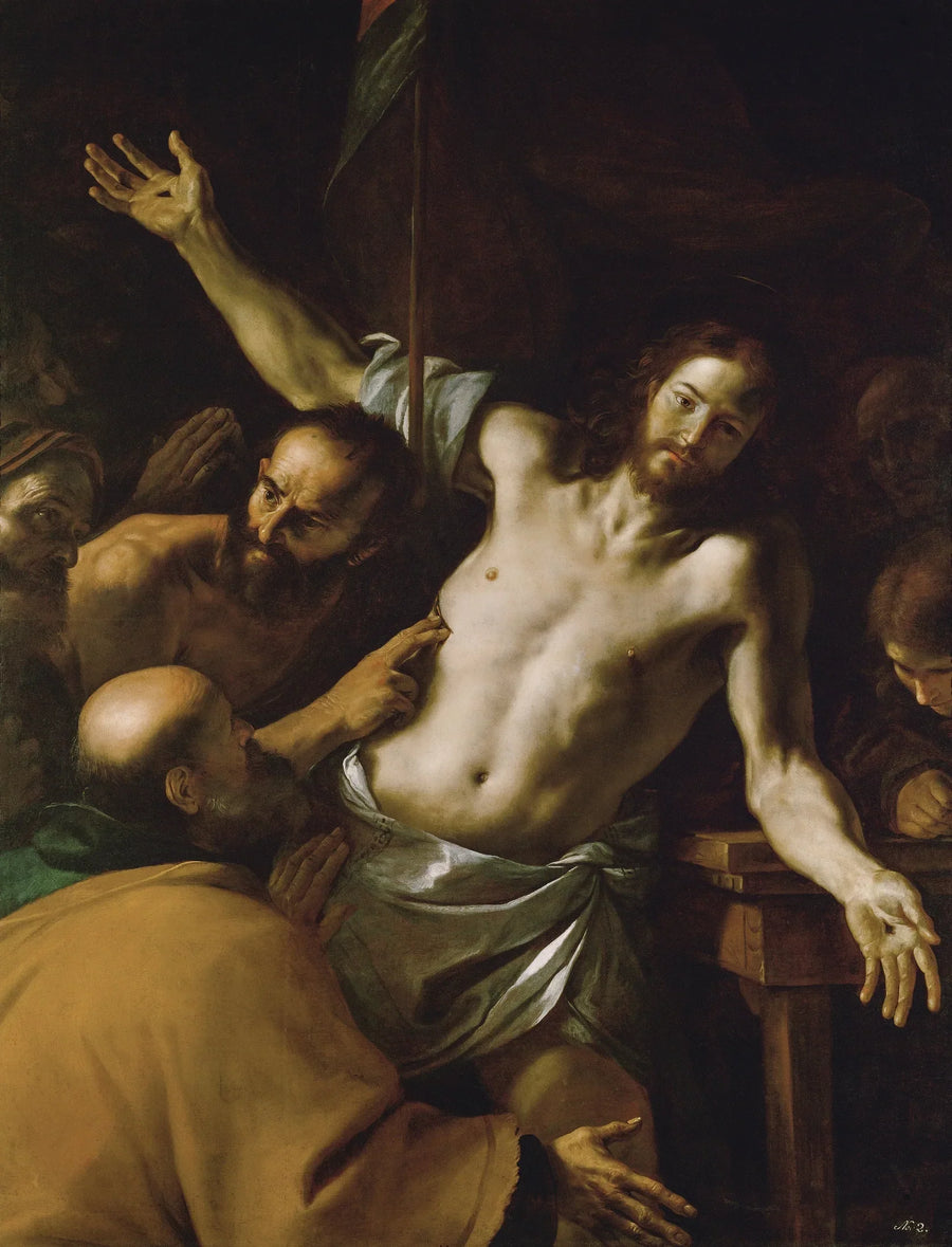 Thomas o incrédulo - Mattia Preti