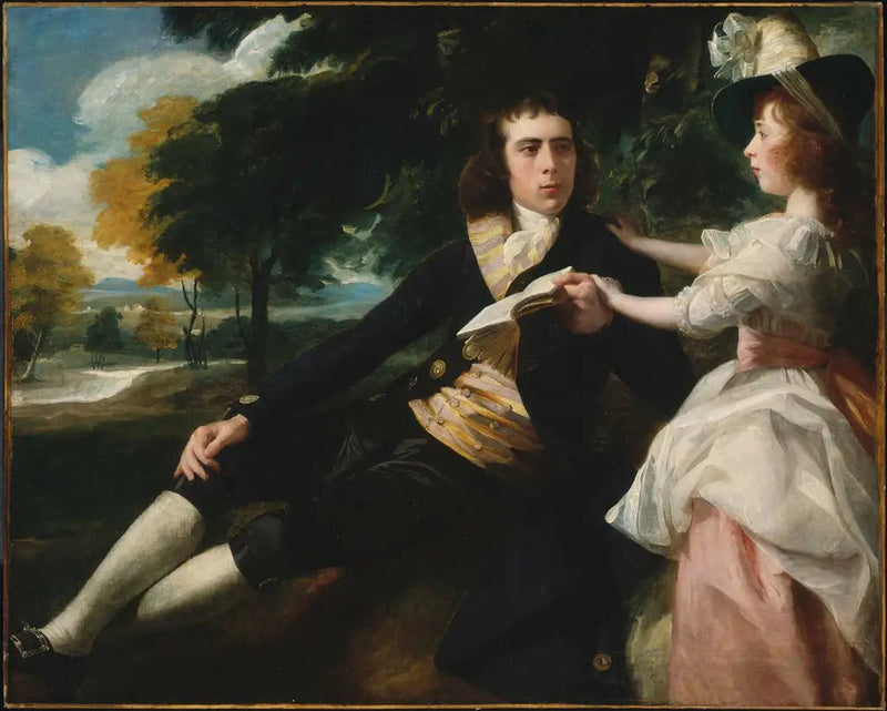 Thomas Lane e sua irmã Harriot - John Singleton Copley