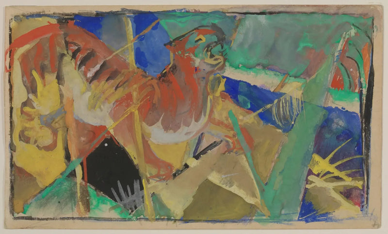 Tigre na selva - Franz Marc