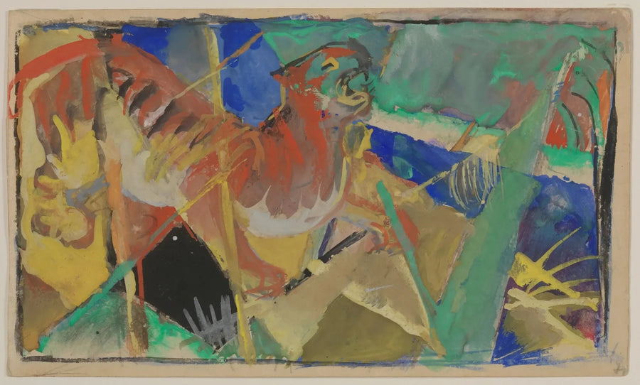 Tigre na selva - Franz Marc