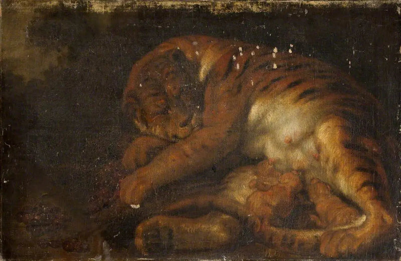 Tigre e seus filhotes - Peter Paul Rubens