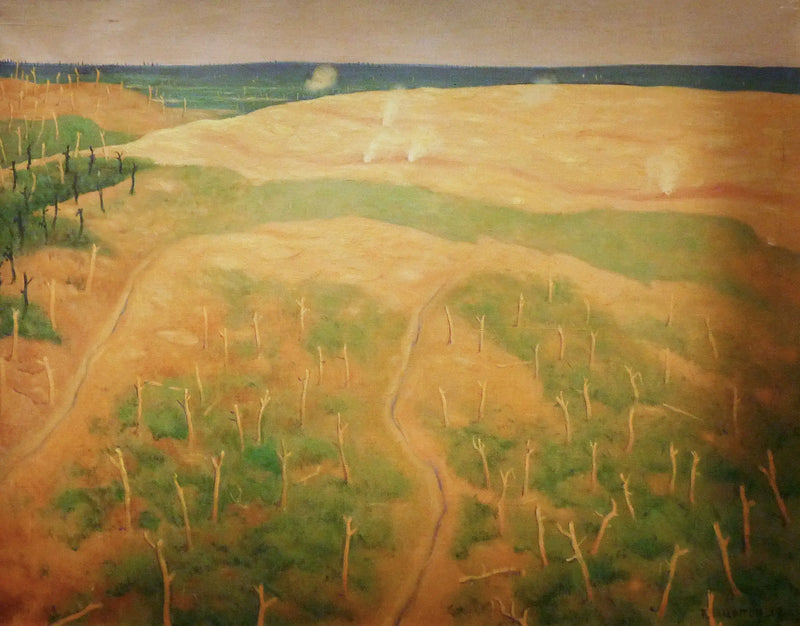 Tiragem em arame alemão, região de Bolente - Félix Vallotton