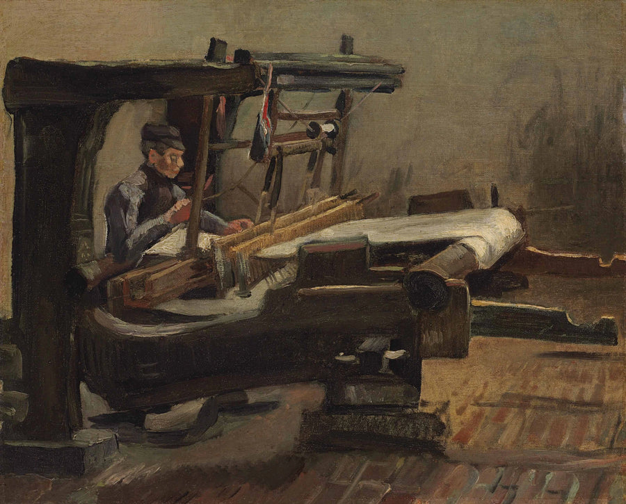 Tecelão voltado para a direita - Vincent van Gogh