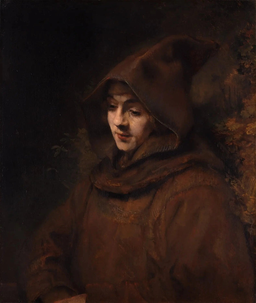 Titus como monge - Rembrandt