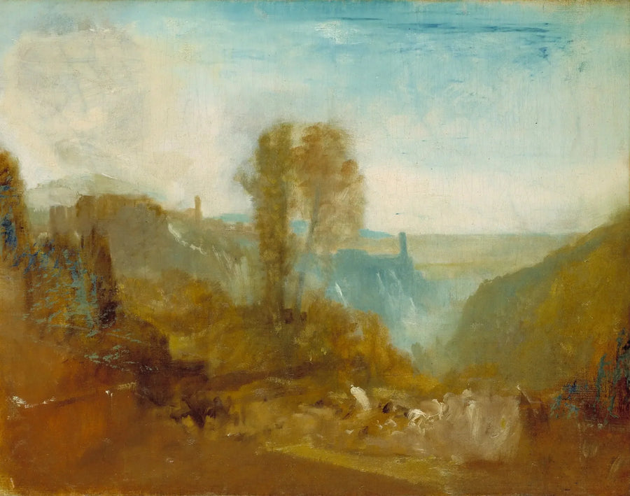 Tivoli, as Cascatelle - J. M. W. Turner