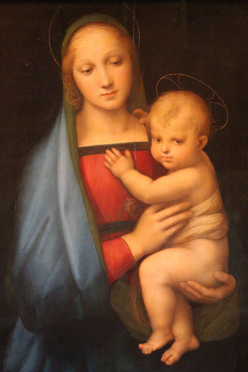 Virgem com o Menino, Madonna del Granduca - Rafael Sanzio