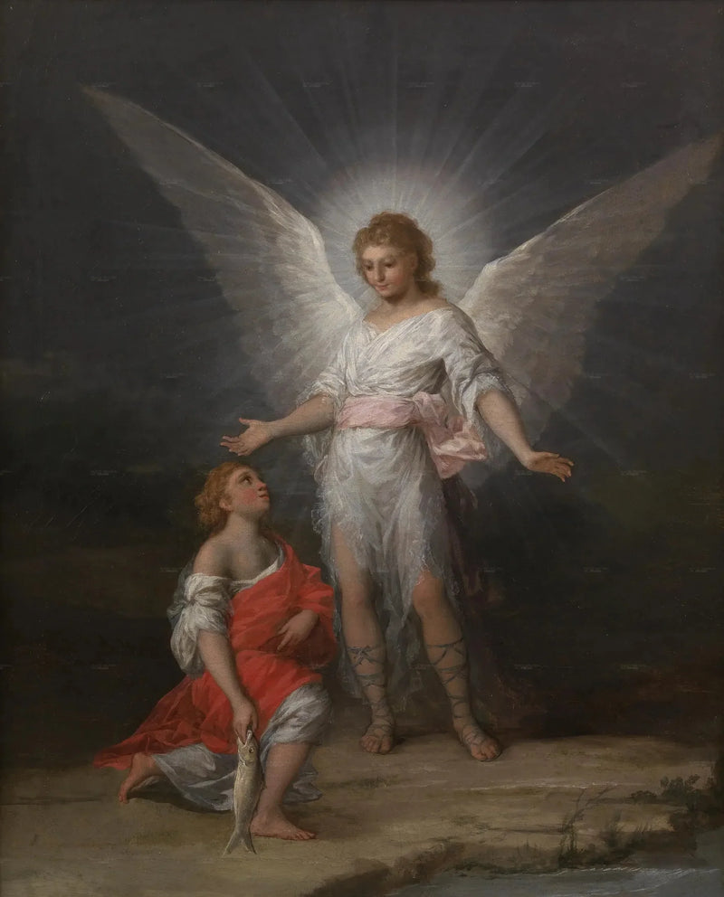 Tobias e o anjo - Francisco de Goya