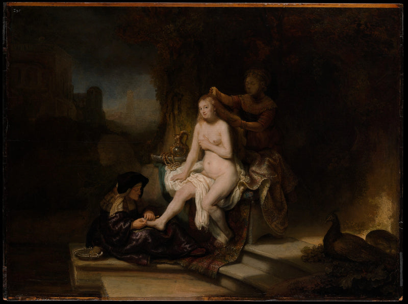 O Banho de Betsabá - Rembrandt