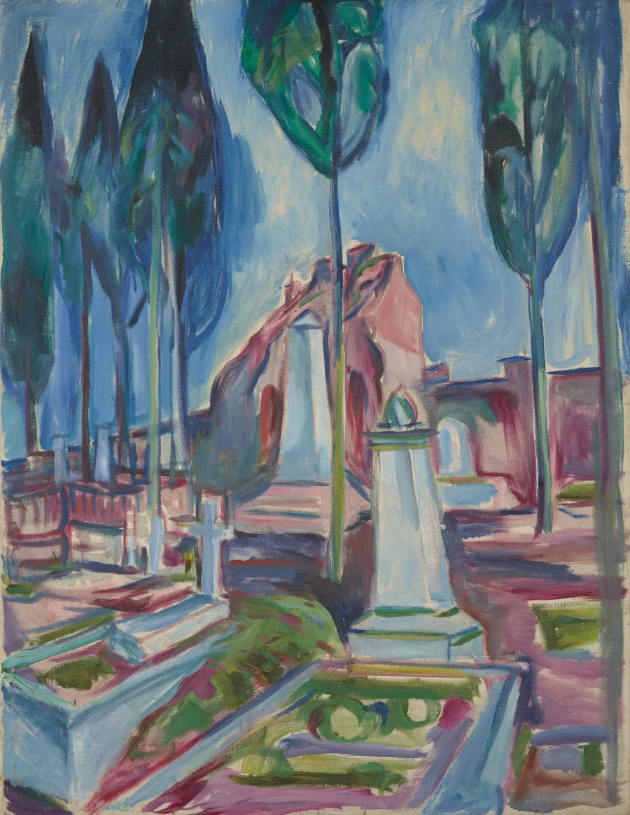 tumba de P.A. Munch em Roma - Edvard Munch